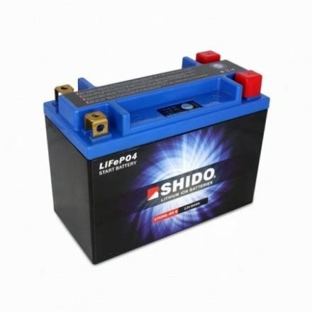 Shido Motorcycle Battery Ltx L Bsq Lifepo Lithium Iron Q