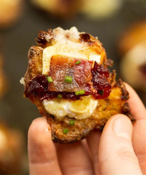 Brie Bacon And Cranberry Smashed Potatoes Dont Go Bacon My Heart