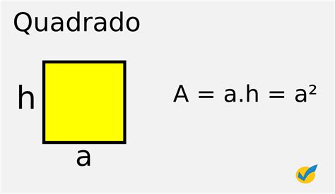 Revisão Calculando A área Fórmulas Das Principais Figuras Planas