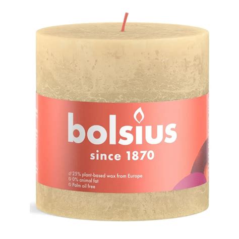 Bolsius Stompkaars Cm Oat Beige Top Tuincentrum