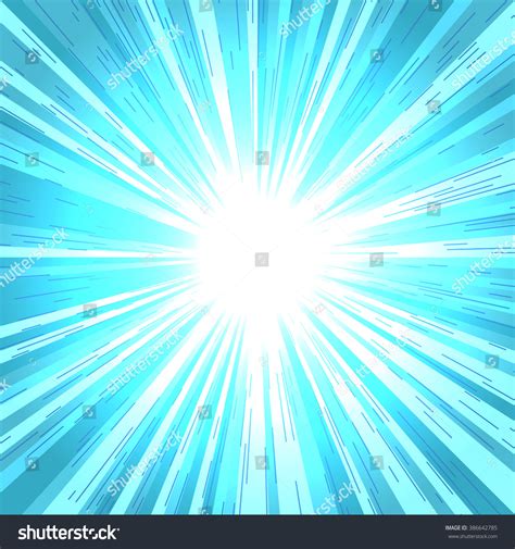 Comic Book Radial Lines Background Effect Vector De Stock Libre De