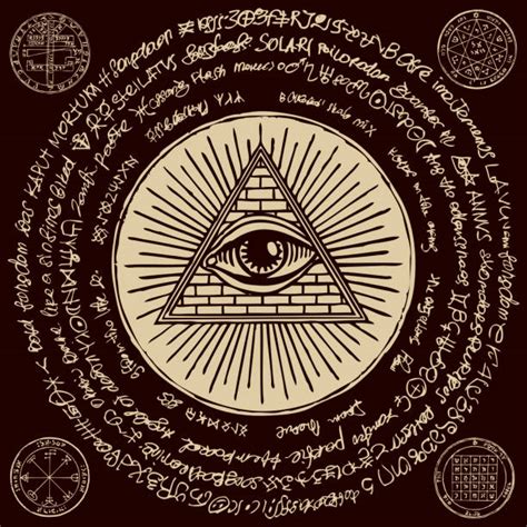 All Seeing Eye Pyramid Illustrations, Royalty-Free Vector Graphics ...