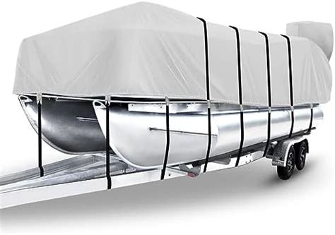 Yimsting D Pontoon Boat Cover With Motor Cover Upgraded D Heavy