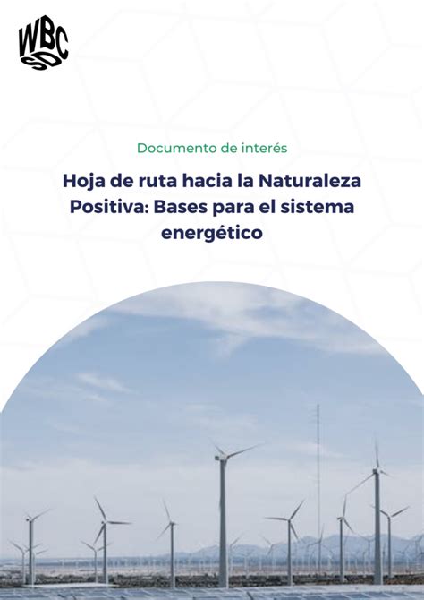 Hoja De Ruta Hacia La Naturaleza Positiva Bases Para El Sistema