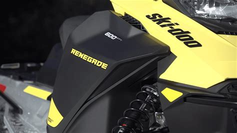 Ski Doo Renegade SPORT 600 EFI 2021 Essai Video Passion Motoneige