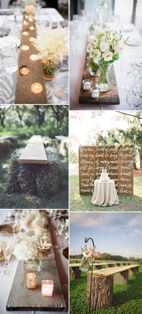 50 Genius Ideas To Incorporate Wood Into Your Wedding Party