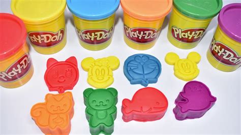 Play Doh Doraemon Mickey Disney Molds Fun And Creative For Kids Rhymes