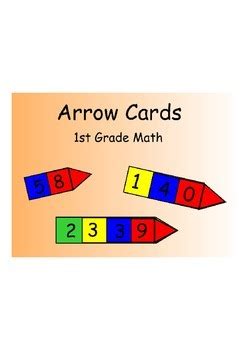 Arrow Cards by Sassy in Second | Teachers Pay Teachers