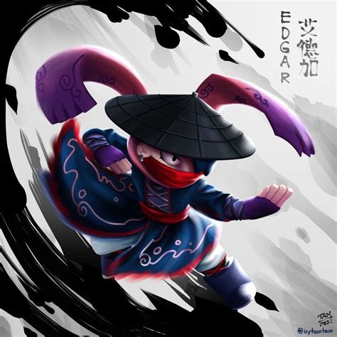 Brawl Stars. Wuxia Edgar Art. Wuxia Edgar Fan Art. Brawlers. | Fan art ...