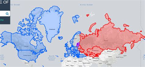 NATO vs the USSR (Blue = NATO, Red = USSR, Purple = Both) : r/MapPorn