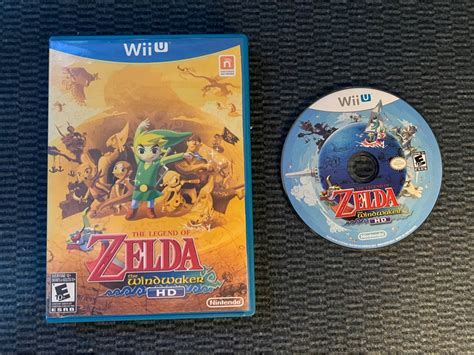 Wii U Legend Of Zelda Wind Waker Hd Video Gaming Video Games