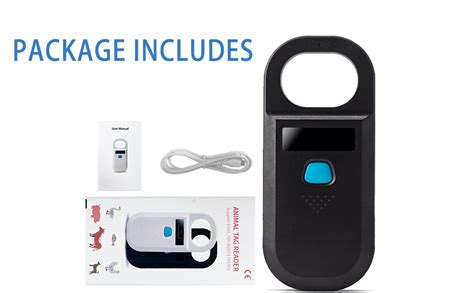 Amazon.com: Tbeciuq Pet Microchip Scanner: Rechargeable RFID EMID Micro ...