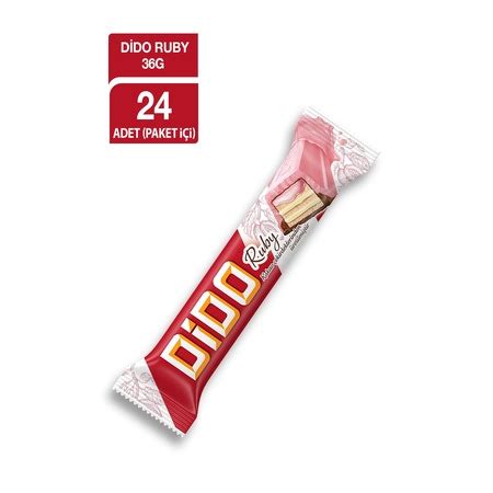 Ülker Dido Ruby Çikolatalı Gofret 24 x 36 G OnuAl Fiyat Arşivi