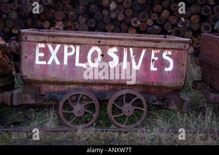 Explosives Railway Truck Big Pit National Coal Museum Blaenavon