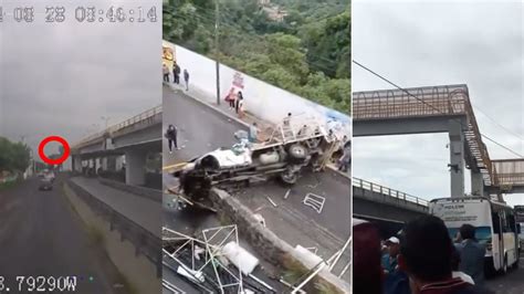 Conductor Se Lanza Con Su Cami N Desde Un Puente Como Sobrevive Ahora