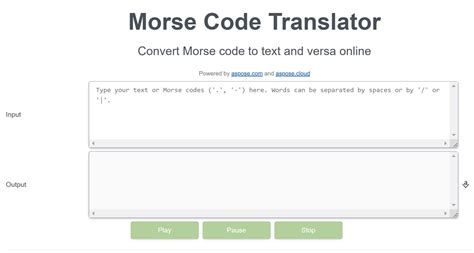 Morse Code Translator | Text to Morse Code