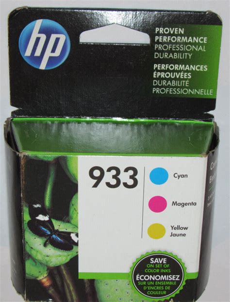 Genuine Hp Pack Cyan Magenta Yellow Original Ink Cartridges