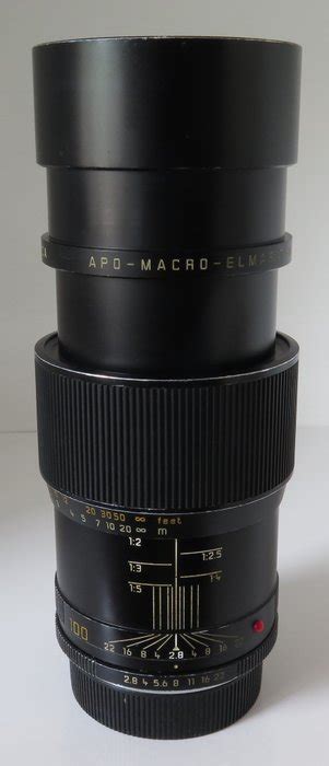 Leica Apo Macro Elmarit R 2 8 100mm 3cam Elpro 1 2 1 1 Catawiki