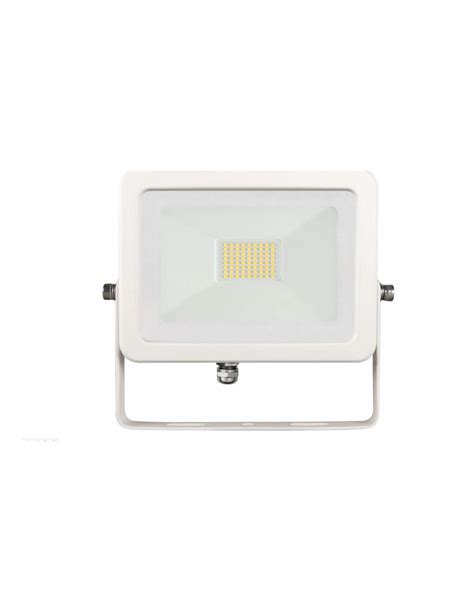 Projecteur Ext Rieur Sky V Blanc Led W K Lm Ik Ip