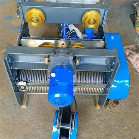 Trolley Monorail Wire Rope Hoist For Industrial Load Capacity