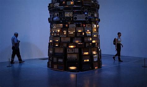 A Tower Of 800 Whispering Radios Cildo Meireles Babel At The Tate