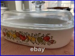 Rare Vintage Corning Ware Spice Of Life Le Romarin A 10 B Vintage