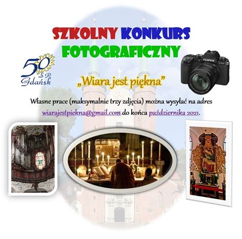 Wiara Jest Pi Kna Konkurs Fotograficzny Szko A Podstawowa Nr Im