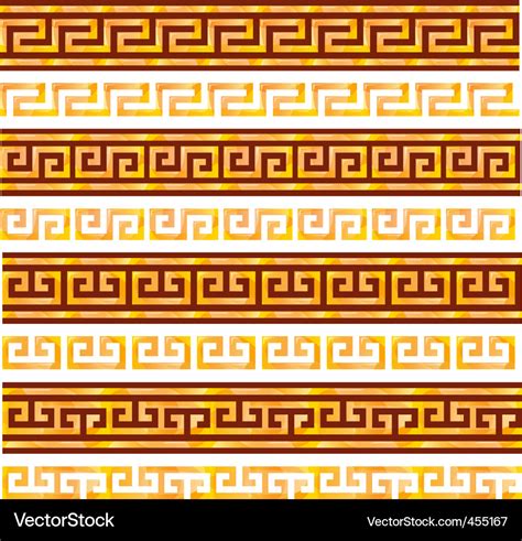 Ancient Greek Ornaments Royalty Free Vector Image