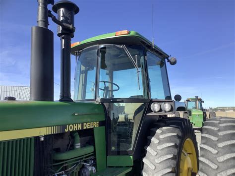 1989 John Deere 4555 2wd Tractor Bigiron Auctions