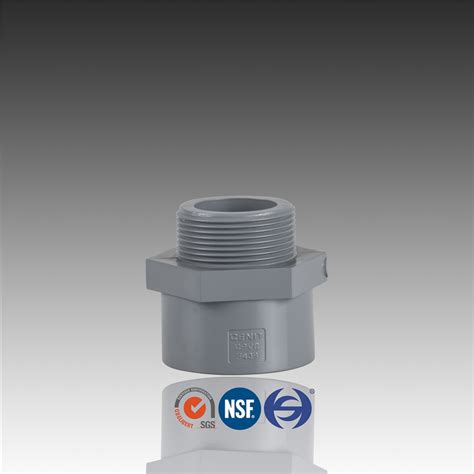 Astm Standard Sch Cpvc Male Adaptor For Industry China Cpvc Male