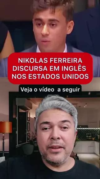 Noticias Nikolas Ferreira discursa em Inglês nos Estados Unidos no