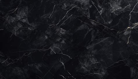 Premium AI Image | Black marble wallpaper with a white marble effect