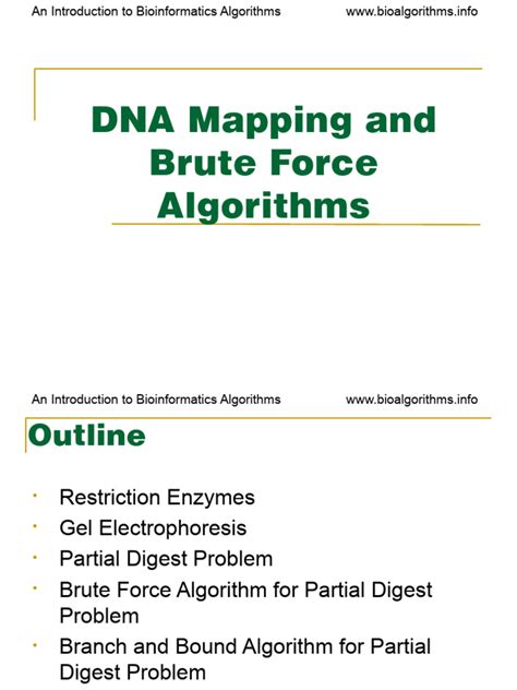 Ch04 DNA Mapping | Download Free PDF | Gel Electrophoresis | Restriction Enzyme