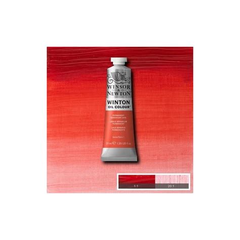 Oleo Winsor Newton Laca Geranio Permanente Art Stica C Rdoba