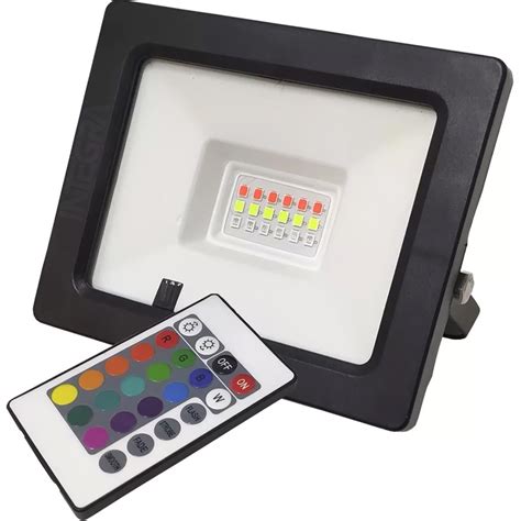 Reflector LED 20W RGB IP65 Macroled KFL20 RGB Productos Integra SRL