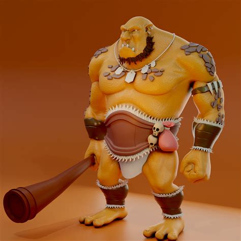 Cave Troll Works In Progress Blender Artists Community