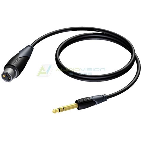 CLA723 1 5 XLR Female 6 3 Mm Jack Male Stereo 1 5 Meter