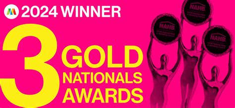 Milesbrand Awarded Three Gold Nationals For Home Builder And Real