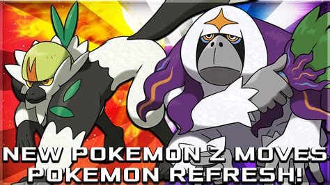 New Monkey Pokemon New Z Moves Pokemon Refresh And More Pokemon