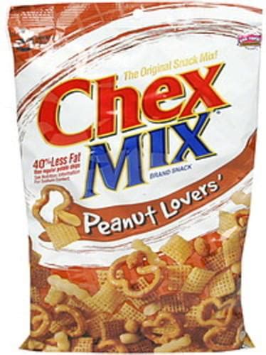 Chex Mix Peanut Lovers Snack Mix 15 Oz Nutrition Information Innit