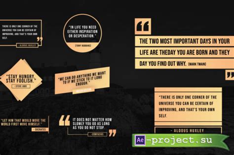 Videohive Quote Titles Pack Project For After Effects