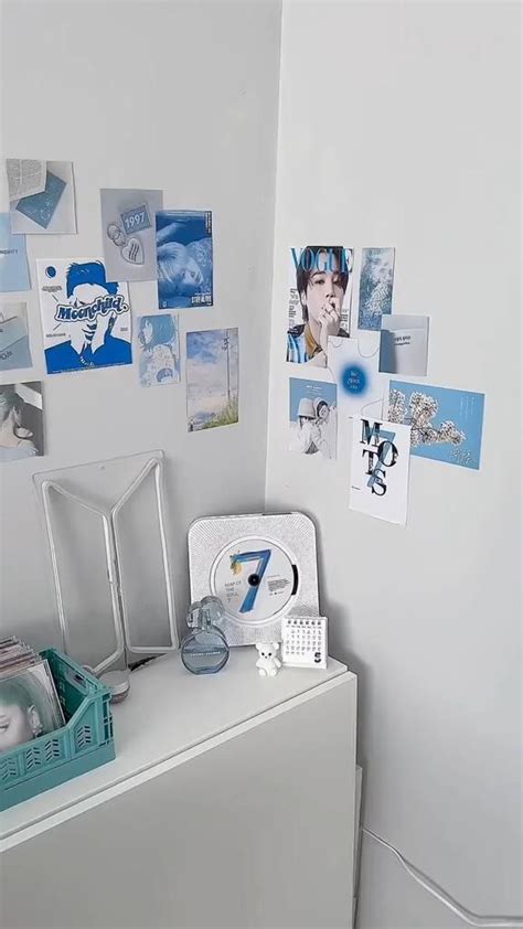 Blue Aesthetic Room [Video] | Blue room decor, Diy room decor for teens ...