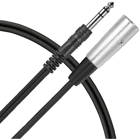 Livewire Essential Interconnect Cable Trs To Xlr Male Ft Black