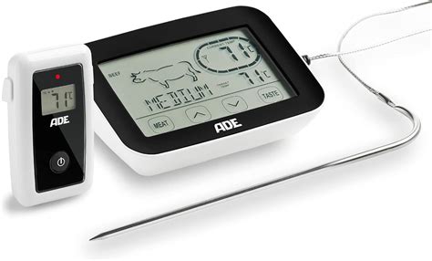 ADE BBQ1408 Funk Bratenthermometer Digitales Grill Thermometer Mit