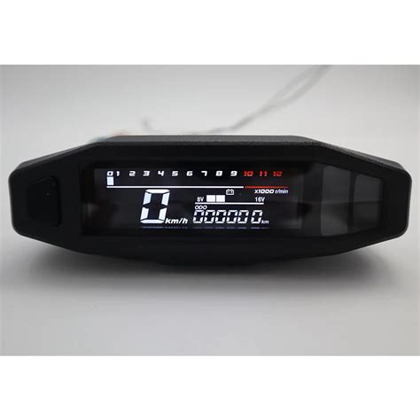 Mini Universal Rpm Motorrad Tacho Meter Digitale Kilometerz Hler