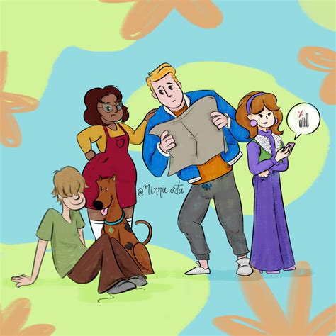 Artstation The Scooby Doo Gang Redesigned