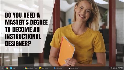 Do You Need A Master S Degree To Become An Instructional Designer YouTube