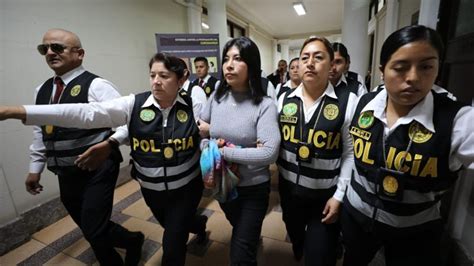 Betssy Chávez Llegó A Lima Tras Su Detención Para Cumplir Prisión Preventiva Rpp Noticias