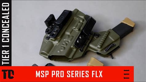 New Tier Concealed Msp Flx Holster Youtube