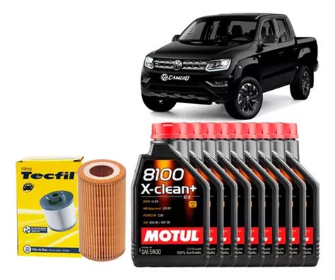 Kit Troca Óleo 5w30 Vw Amarok 3 0 V6 2020 2021 2022 2023 Parcelamento